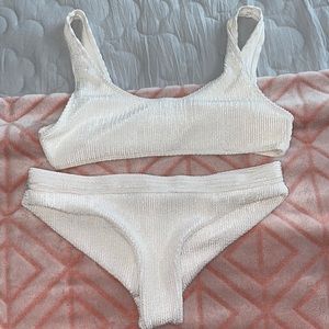 Frankies Bikini’s White Bikini Set